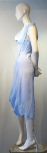 Sky Blue Swoop Dress