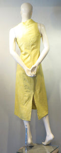 Lemon Swoop Dress