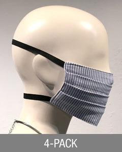 Reusable Mask - Light Blue Stripe (4-Pack)