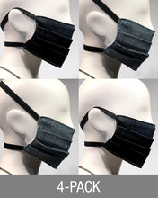 Load image into Gallery viewer, Reusable Mask - Mixed Denim  (4-Pack)