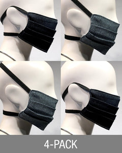 Reusable Mask - Mixed Denim  (4-Pack)